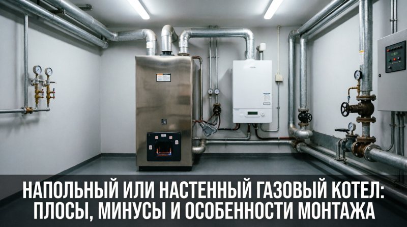 Напольный vs настенный газовый котел